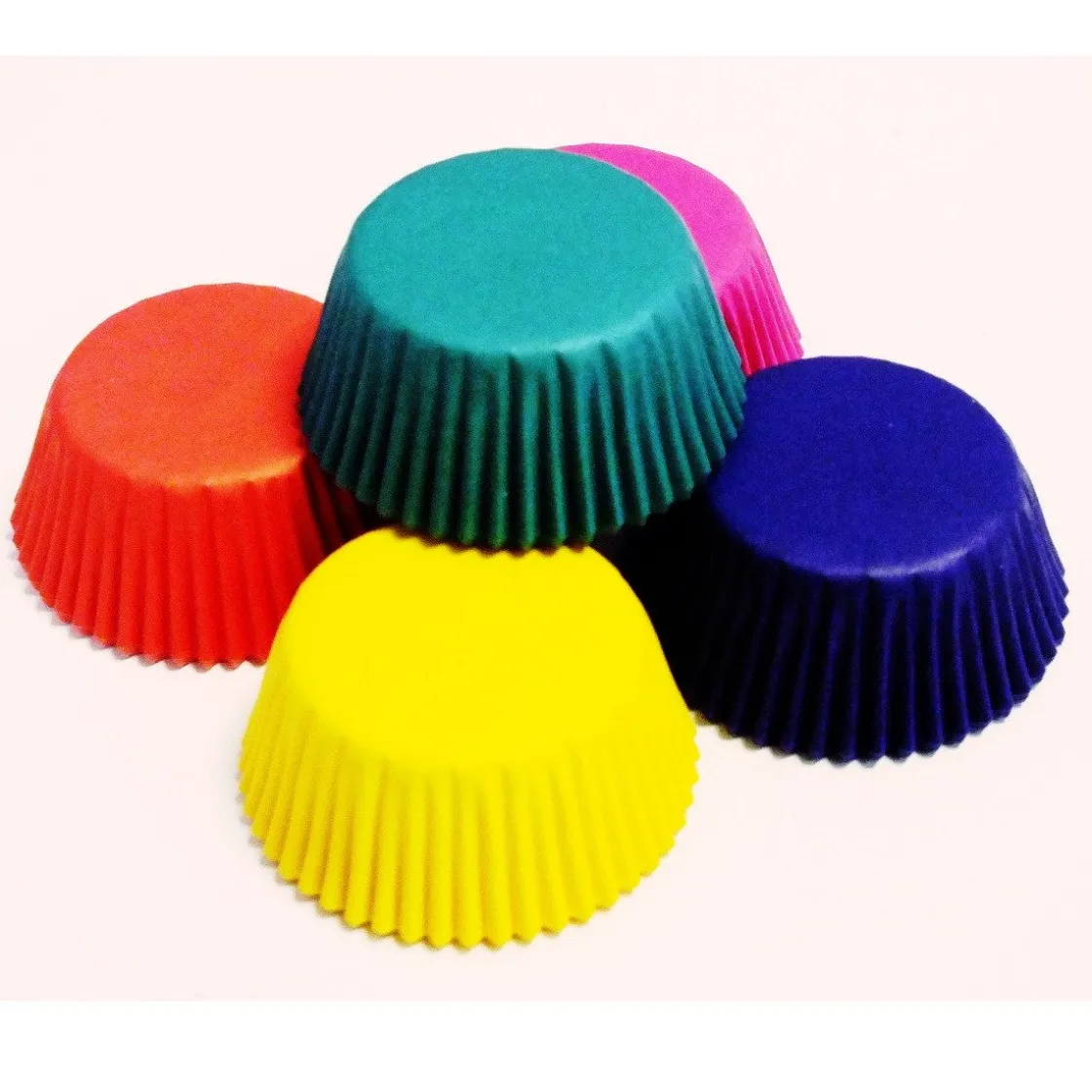 PME Cupcake Vormpjes MINI Kleuren carnival 100 stuks* Bakvormen Papier