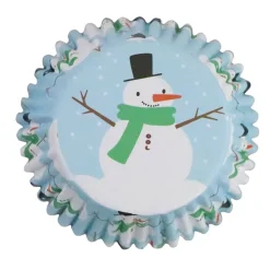 PME Cupcake Vormpjes Sneeuwpop 30 stuks* Bakvormen Papier