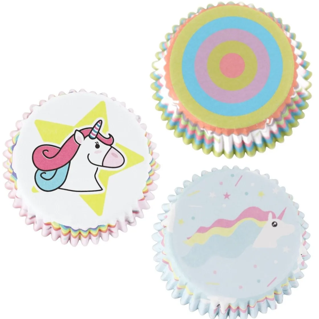 PME Cupcake Vormpjes Unicorn 60 stuks* Bakvormen Papier