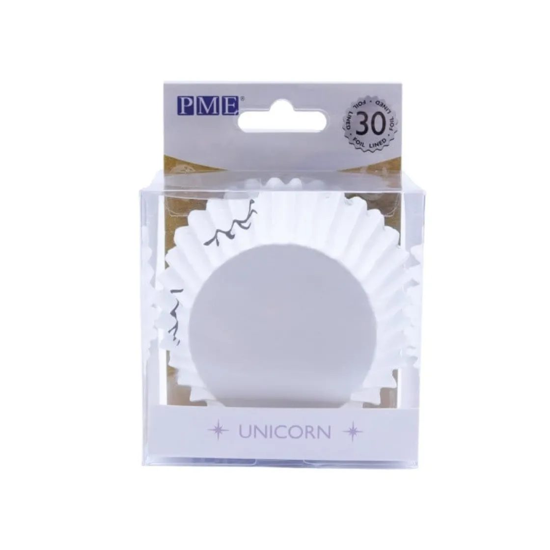 PME Cupcake Vormpjes Unicorn Slapende Ogen 30 stuks* Bakvormen Papier