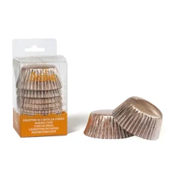 Decora Cupcake Vormpjes Rosegoud Ø50x32(h) mm 60 stuks* Bakvormen Papier