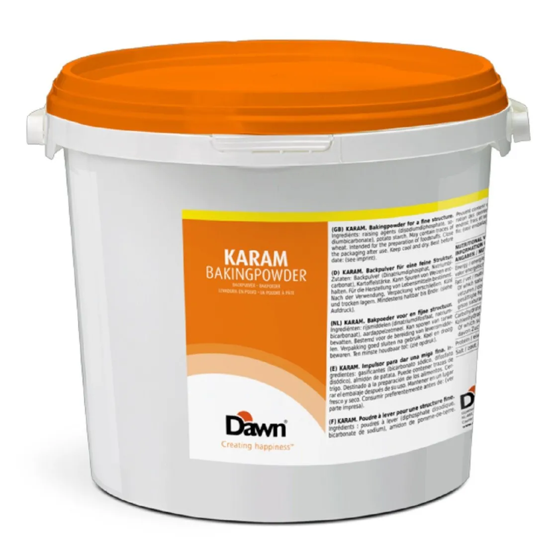 Dawn Bakpoeder Karam 5kg* Hulpstoffen