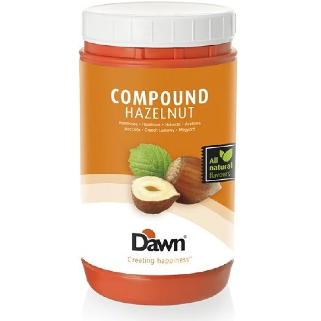 Dawn Compound Hazelnoot 1kg* Smaakstoffen