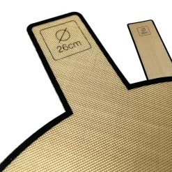 De Keukenbij Herbruikbaar Bakpapier Rond Siliconen Ø26cm* Bakhulpmiddelen