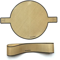 De Keukenbij Herbruikbaar Bakpapier Rond Siliconen Ø24cm* Bakhulpmiddelen