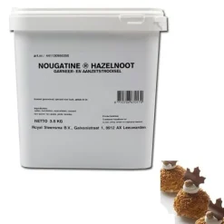 Royal Steensma Decora Nougatine Hazelnoot (20% hazelnoot) 3,5 kg* Ijsdips|Eetbare Strooisels