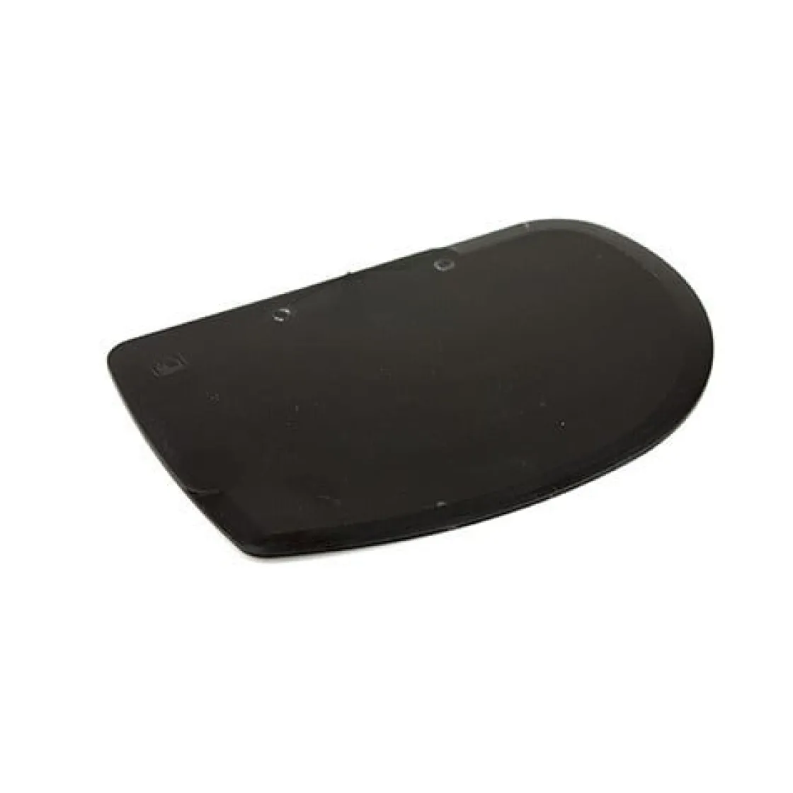 Overig Deegkrabber Kunststof Asymmetrisch Zwart 12x8,6cm* Krabbers En Deegstekers