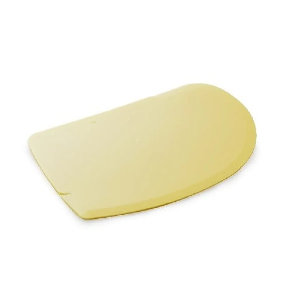 Overig Deegkrabber Kunststof Asymmetrisch 12x8,6cm* Krabbers En Deegstekers