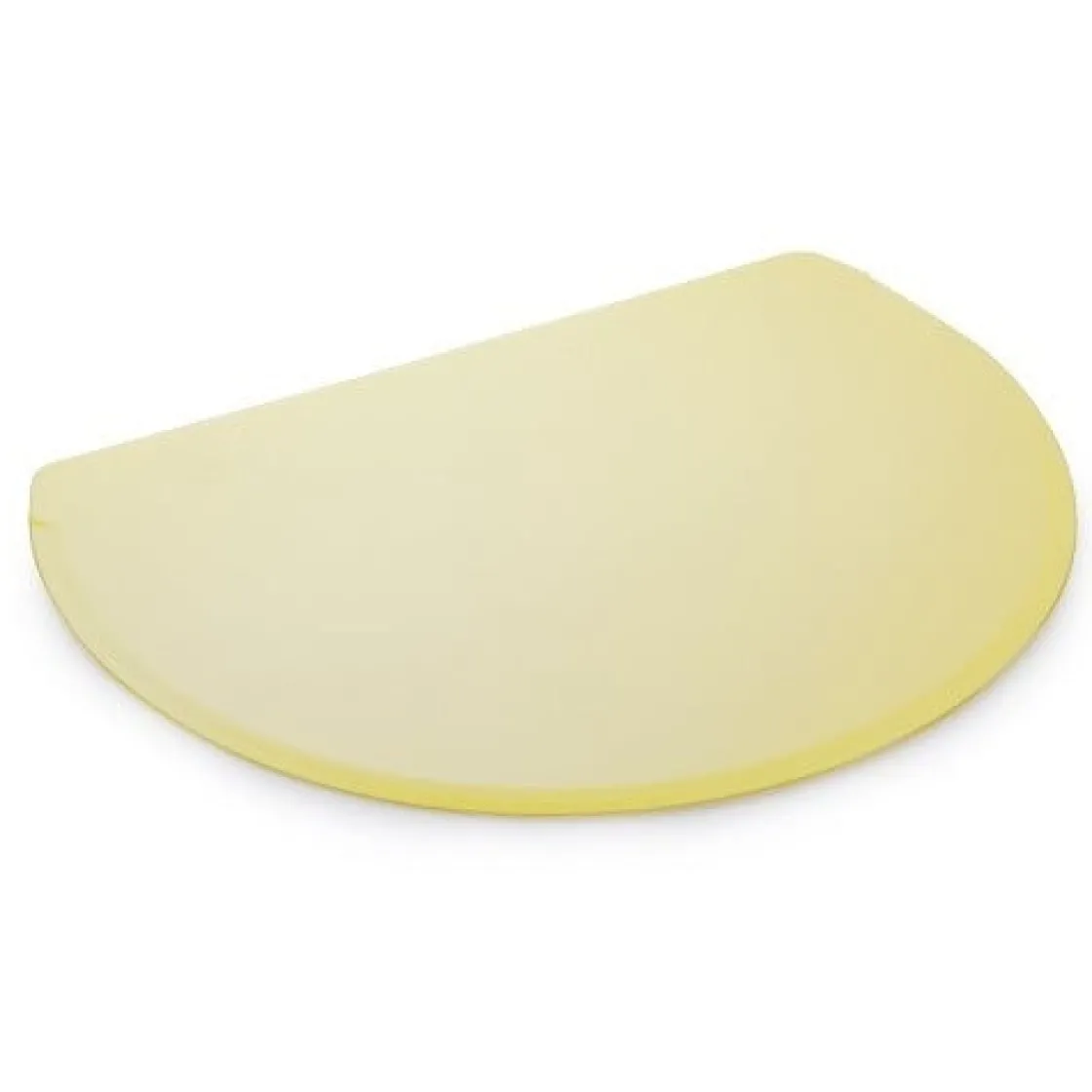 Overig Deegkrabber Kunststof Halfrond 19,8x14,9cm* Krabbers En Deegstekers