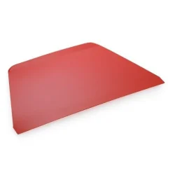 Overig Deegkrabber Kunststof Rechthoek Rood 21,6x12,8cm* Krabbers En Deegstekers