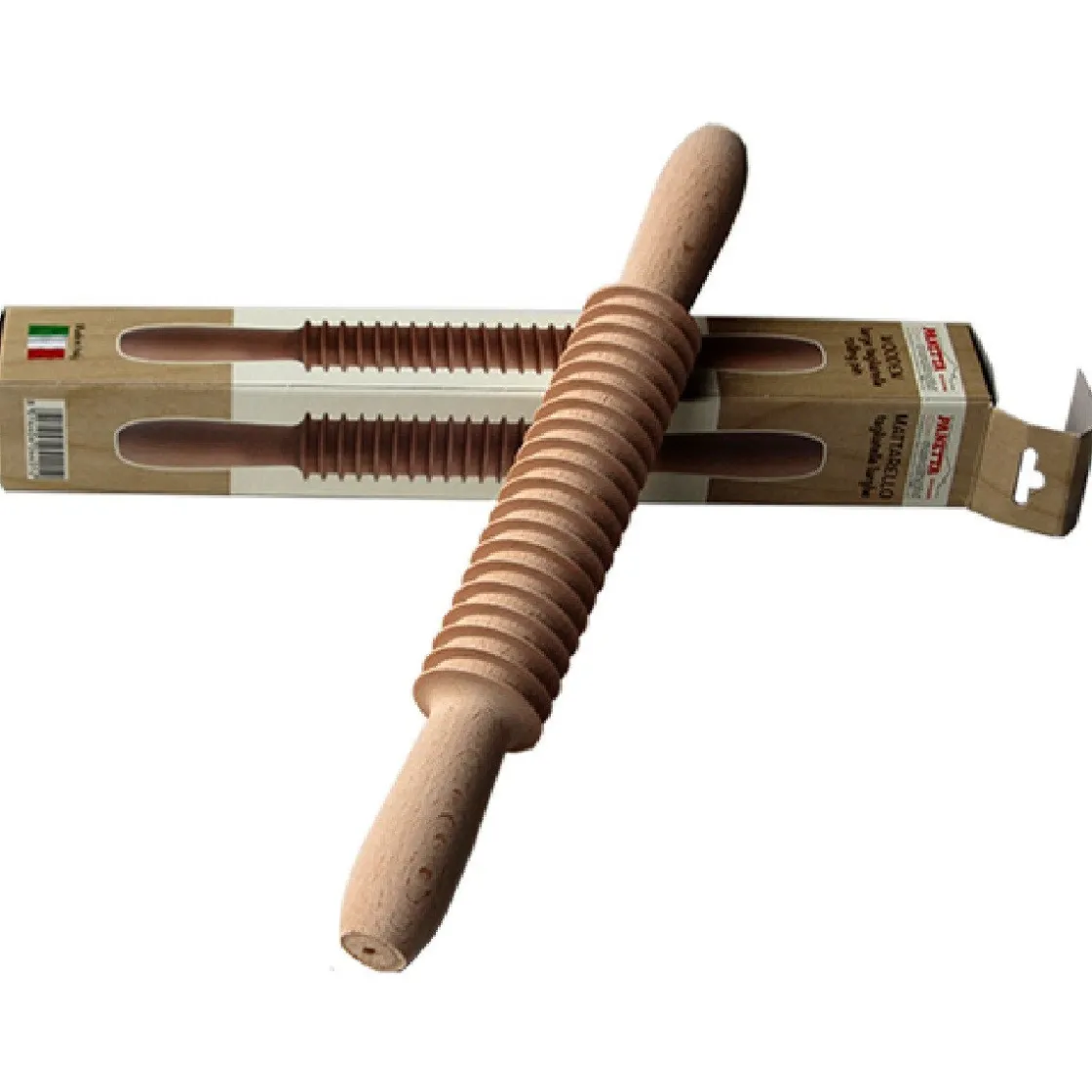 Overig Deegroller Hout Tagliatelle Groot Ø4cm*** Taartverdelers En Snijders