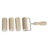 Overig Deegsnijder Hout met Verwisselbare Rollers 11cm Ø4cm* Taartverdelers En Snijders