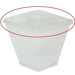 Overig Deksel tbv Lepelgebak Cup* Ijs En Dessert Vormen|Banket En Dessertvormen