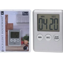 Overig Digitale Timer Zilver* Thermometers En Timers