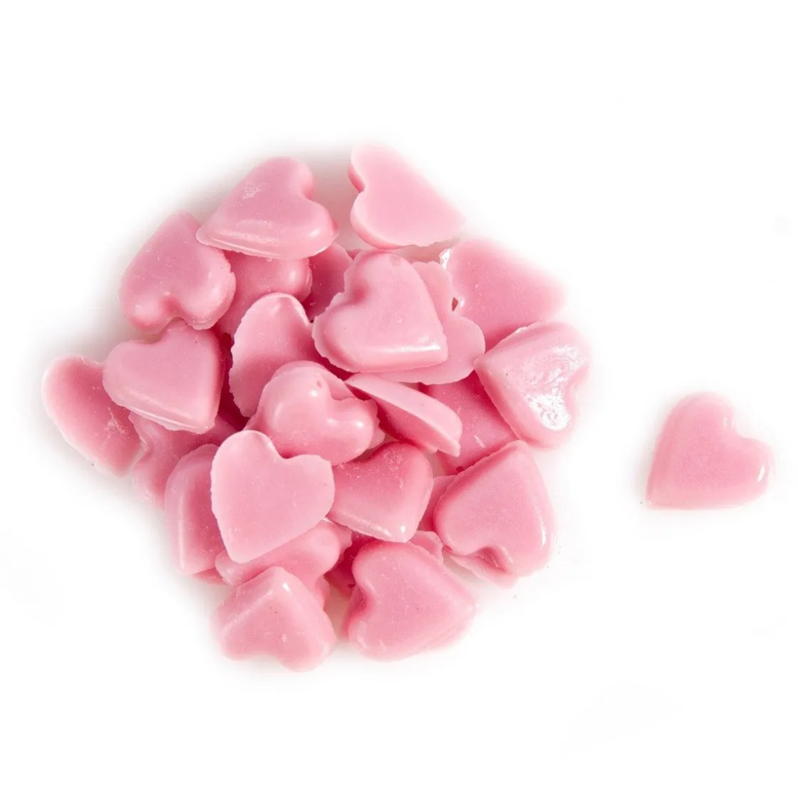 Dobla Chocolade Sprinkles Hartjes Roze (600 gram)* Chocolade Decoraties|Chocolade Decoraties