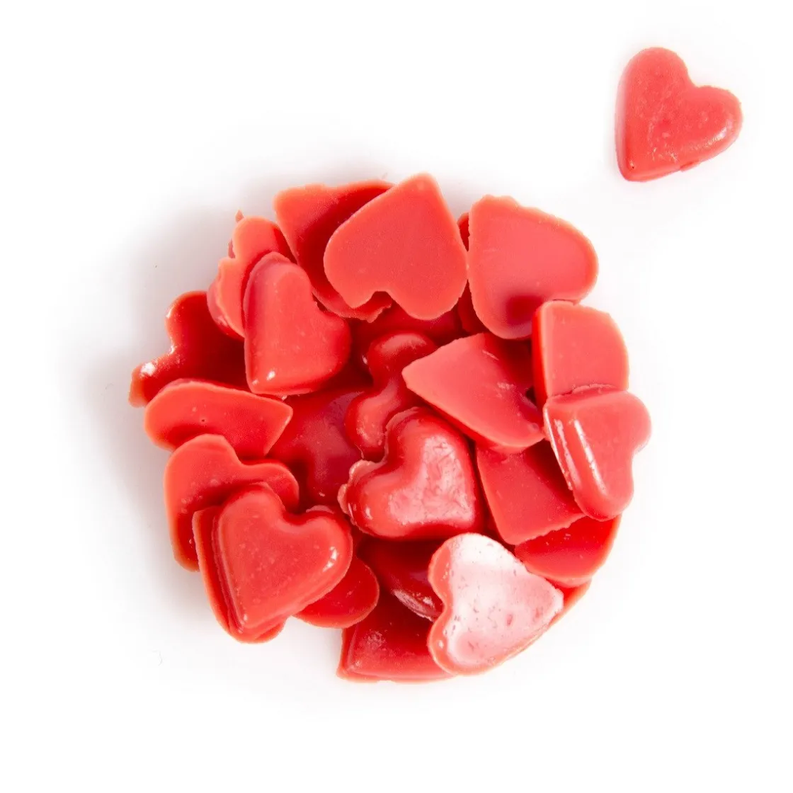 Dobla Chocolade Sprinkles Hartjes Rood (600 gram)* Chocolade Decoraties|Ijsdips