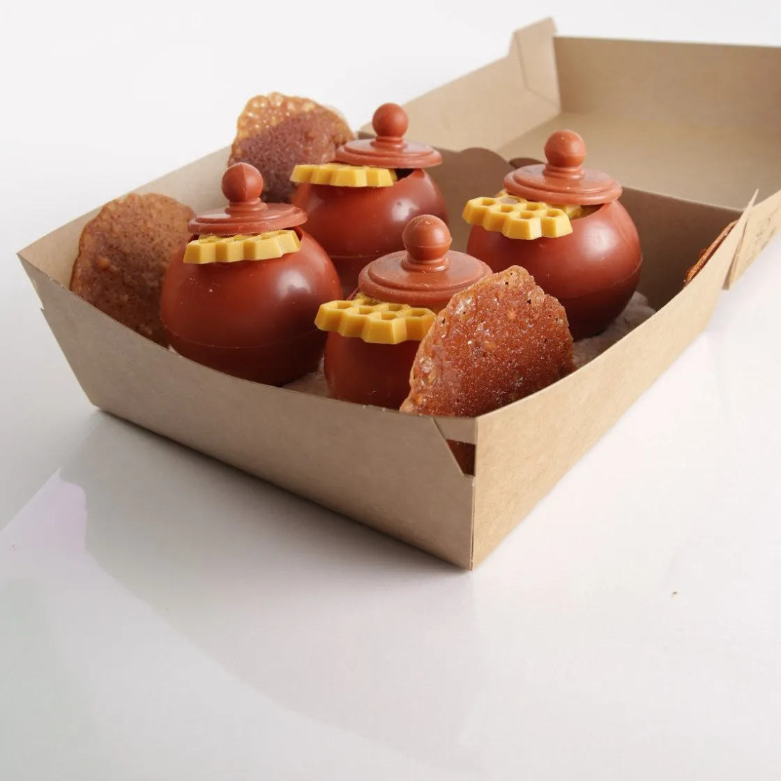 Dobla Chocoladedecoratie Honingraat (152 stuks)* Chocolade Decoraties|Chocolade Decoraties