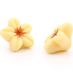 Dobla Chocoladedecoratie Bloem Wit (80 stuks)* Chocolade Decoraties|Chocolade Decoraties