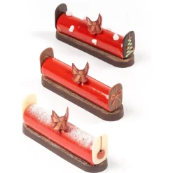 Dobla Chocoladedecoratie Strik Curvy (90 stuks)* Figuur Decoraties|Chocolade Decoraties