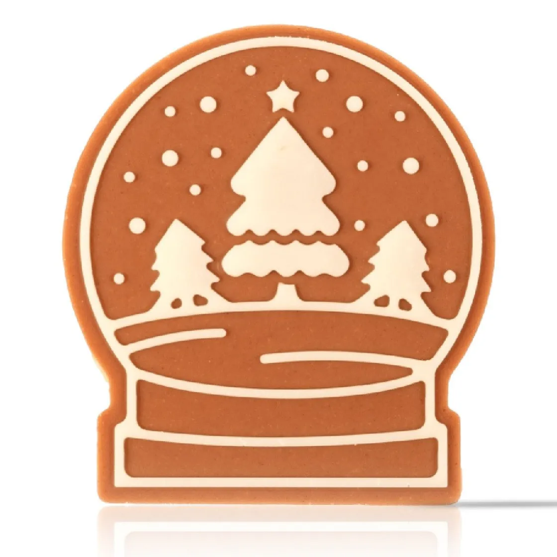 Dobla Chocoladedecoratie Sneeuwbol (144 stuks)* Figuur Decoraties|Chocolade Decoraties