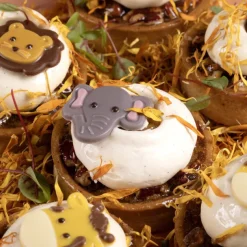 Dobla Chocoladedecoratie Safari Dier Assortiment (90 stuks)* Chocolade Decoraties|Chocolade Decoraties