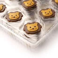 Dobla Chocoladedecoratie Safari Dier Assortiment (90 stuks)* Chocolade Decoraties|Chocolade Decoraties