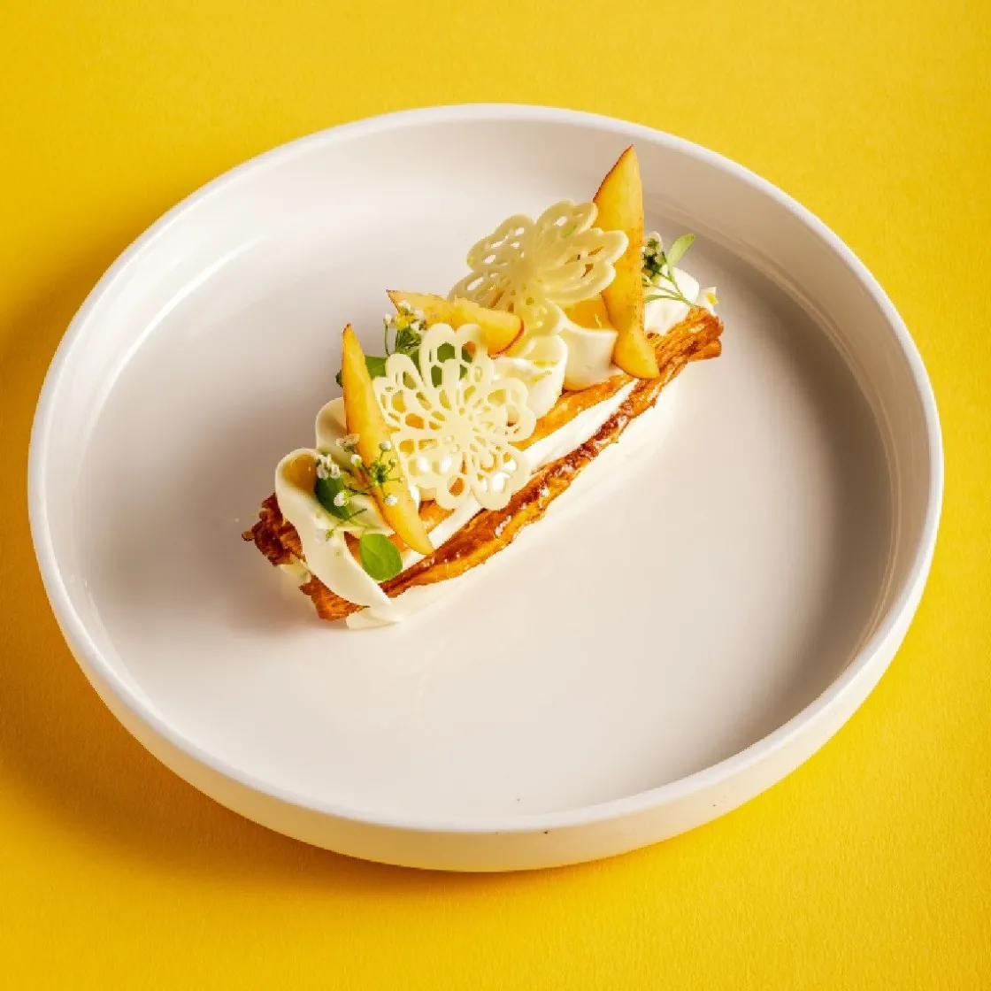 Dobla Chocoladedecoratie Lace Bloemen Wit (96 stuks)* Chocolade Decoraties|Chocolade Decoraties