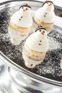 Dobla Chocoladedecoratie Sneeuwpop Mr. Frosty (80 stuks)* Figuur Decoraties|Chocolade Decoraties