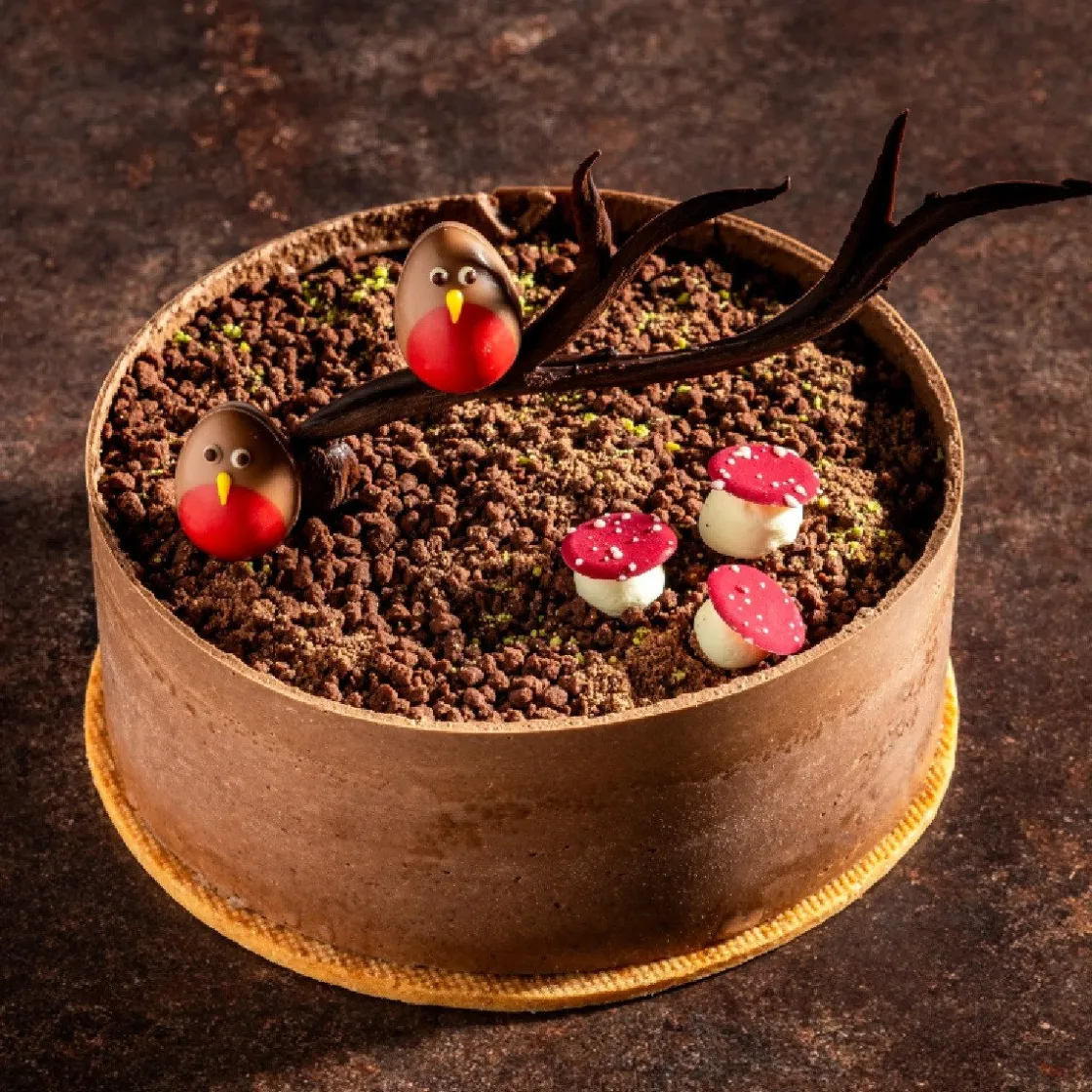 Dobla Chocoladedecoratie Roodborstje (36 stuks)*** Chocolade Decoraties|Chocolade Decoraties