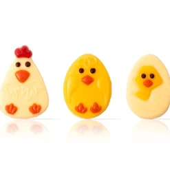Dobla Chocoladedecoratie Kippen & Kuikens (240 stuks)* Figuur Decoraties|Chocolade Decoraties