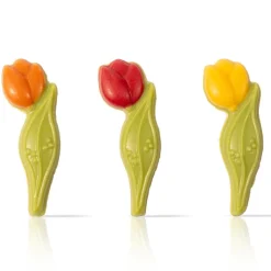 Dobla Chocoladedecoratie Tulp (144 stuks)* Bloem Decoraties|Chocolade Decoraties