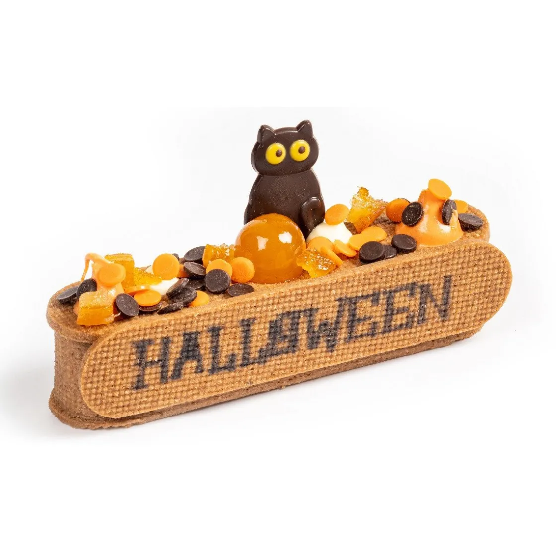 Dobla Chocoladedecoratie Zwarte Kat (90 stuks)* Figuur Decoraties|Chocolade Decoraties