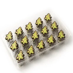 Dobla Chocoladedecoratie Cartoon Kerst Assortiment (90st)* Figuur Decoraties|Chocolade Decoraties