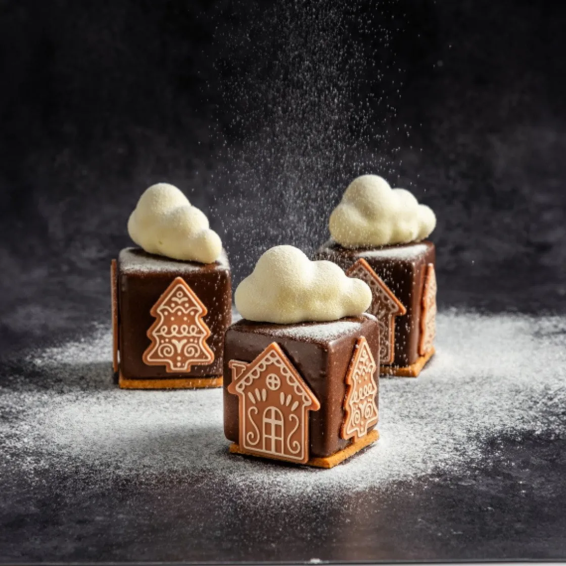 Dobla Chocoladedecoratie Gingerbread Assortiment (96 stuks)* Figuur Decoraties|Chocolade Decoraties