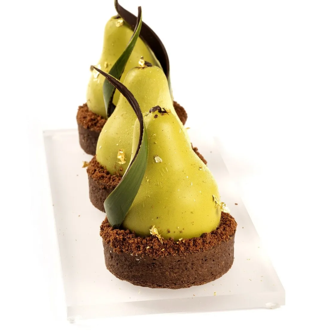 Dobla Chocoladedecoratie Blad Groen (80 stuks)* Chocolade Decoraties|Chocolade Decoraties