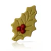 Dobla Chocoladedecoratie Hulst met Bes (182 stuks)* Figuur Decoraties|Chocolade Decoraties