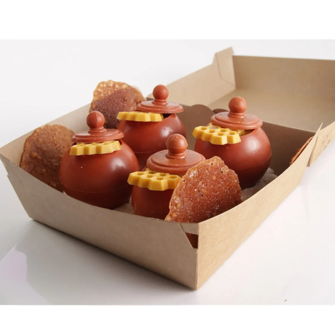 Dobla Chocoladedecoratie Honingpot (18 stuks)* Chocolade Decoraties|Chocolade Decoraties