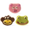 Dobla Chocoladedecoratie Dierengezichten (108 stuks)* Figuur Decoraties|Chocolade Decoraties