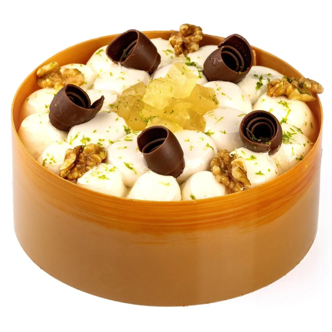 Dobla Chocoladedecoratie Gelaagde Krul (133 stuks)* Chocolade Decoraties|Chocolade Decoraties