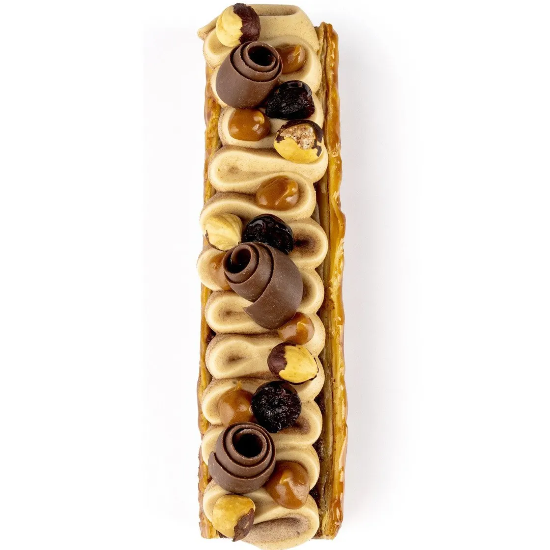 Dobla Chocoladedecoratie Gelaagde Krul (133 stuks)* Chocolade Decoraties|Chocolade Decoraties