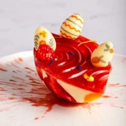 Dobla Chocoladedecoratie Paasei Gedecoreerd (378 stuks)* Chocolade Decoraties|Chocolade Decoraties