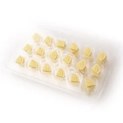 Dobla Chocoladedecoratie Waaier Assortiment Wit (216 stuks)* Chocolade Decoraties|Chocolade Decoraties