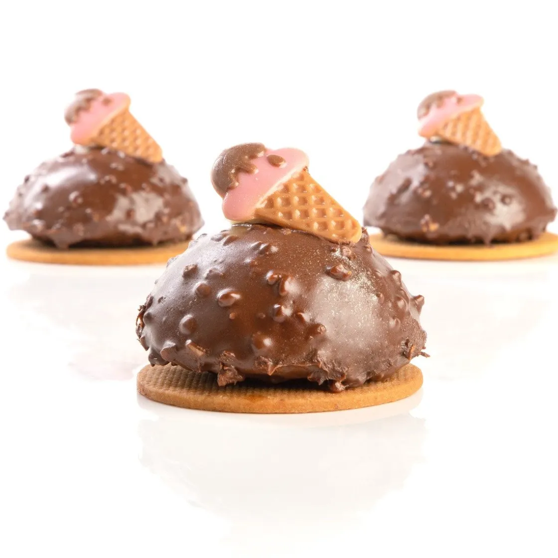 Dobla Chocoladedecoratie IJsje (90 stuks)* Chocolade Decoraties|Chocolade Decoraties