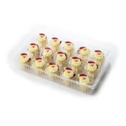 Dobla Chocoladedecoratie Kerstman (90 stuks)* Figuur Decoraties|Chocolade Decoraties