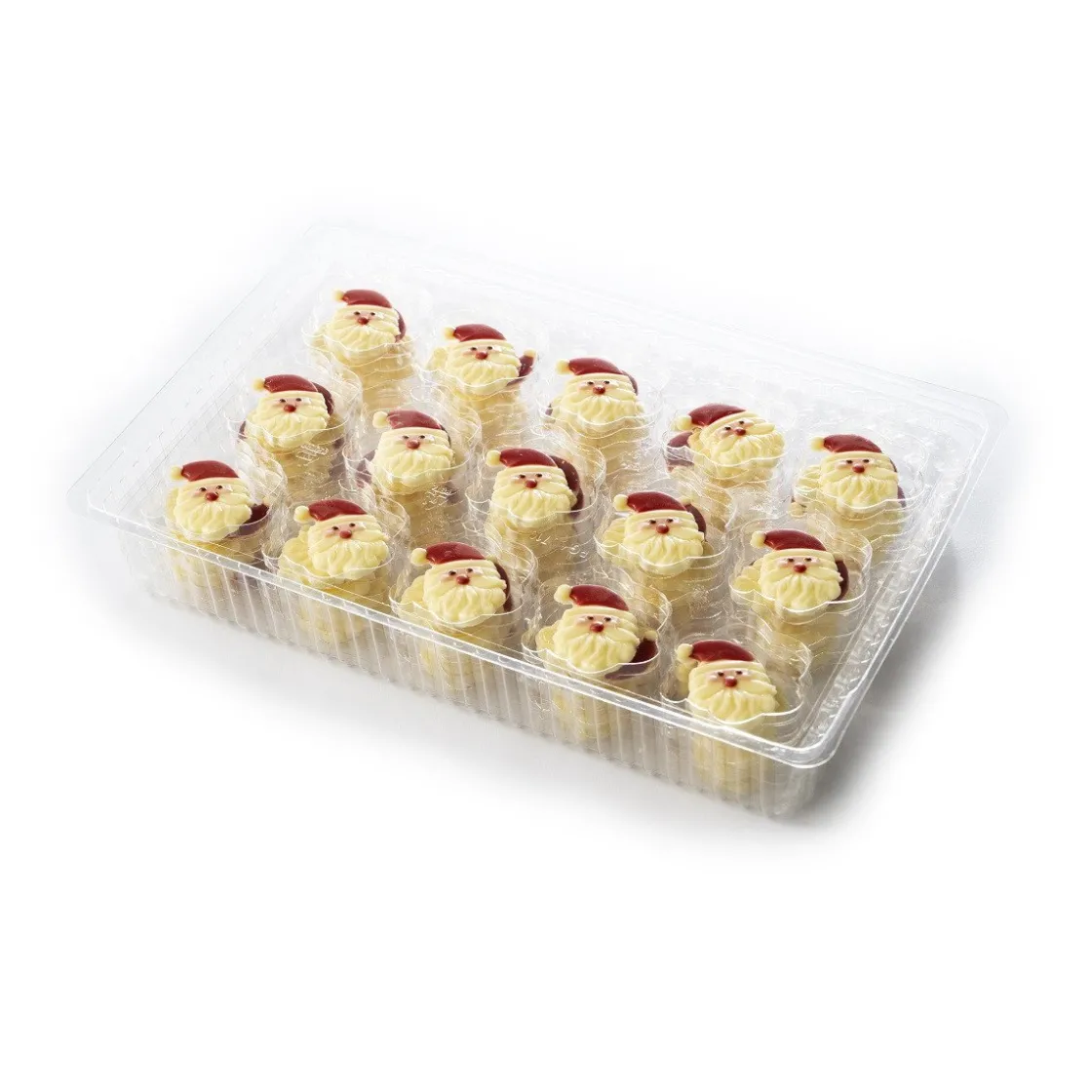 Dobla Chocoladedecoratie Kerstman (90 stuks)* Figuur Decoraties|Chocolade Decoraties