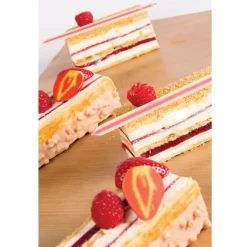 Dobla Chocoladedecoratie Aardbei (36 stuks)* Chocolade Decoraties|Chocolade Decoraties