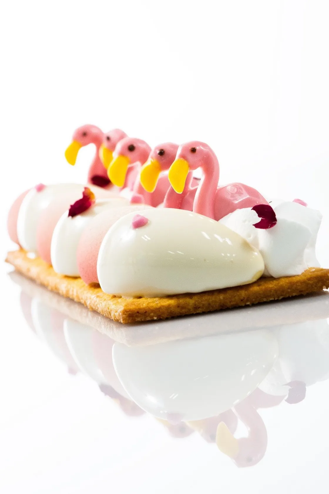 Dobla Chocoladedecoratie Flamingo (156 stuks)* Chocolade Decoraties|Chocolade Decoraties