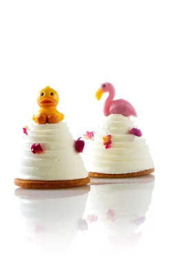 Dobla Chocoladedecoratie Flamingo (156 stuks)* Chocolade Decoraties|Chocolade Decoraties