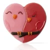 Dobla Chocoladedecoratie Liefdesvogels (90 stuks)* Chocolade Decoraties|Chocolade Decoraties