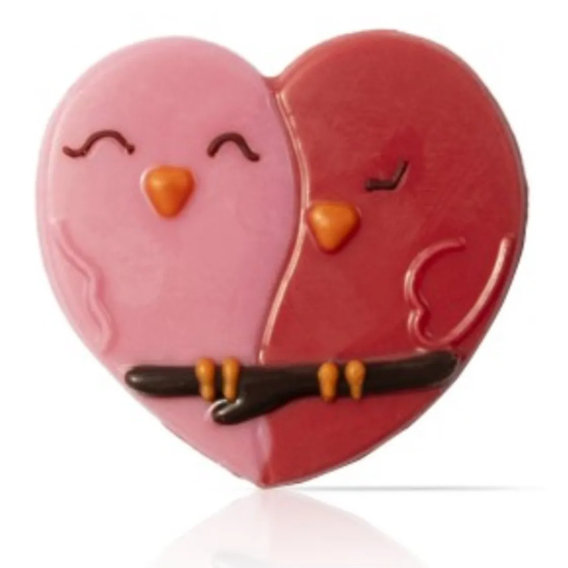 Dobla Chocoladedecoratie Liefdesvogels (90 stuks)* Chocolade Decoraties|Chocolade Decoraties